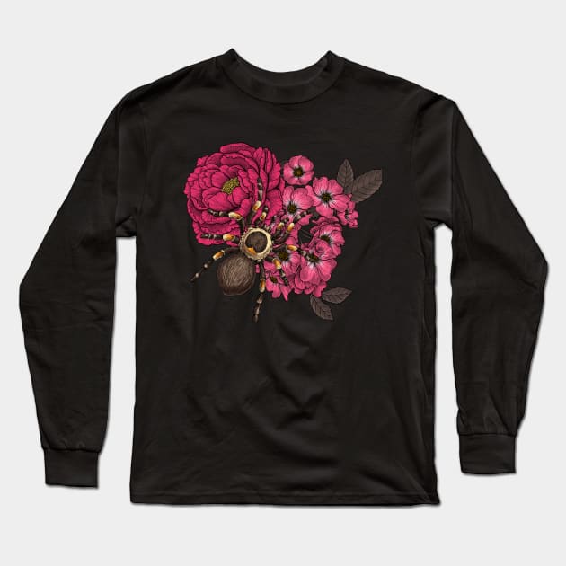 Spider bouquet 2 Long Sleeve T-Shirt by katerinamk